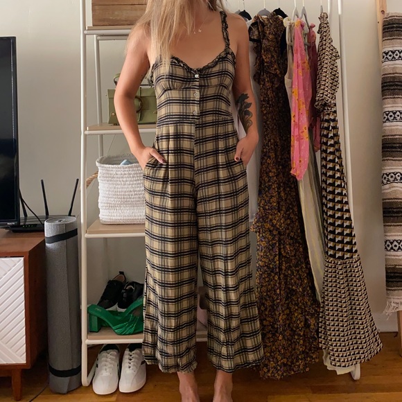 Faithfull the Brand Other - Faithful the Brand Plaid Jumpsuit